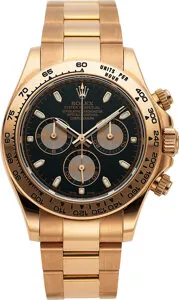 Rolex Daytona 116505 Everose gold Black