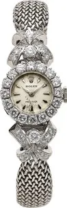 Rolex 18k white gold White