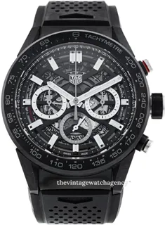 TAG Heuer Carrera CBG2A91.FT6173 Carbon fiber and Stainless steel Skeletonized