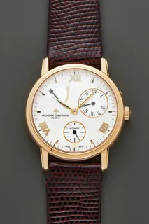 Vacheron Constantin Patrimony Power Reserve 47200/1 35mm 18k yellow gold White