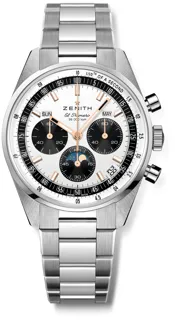 Zenith Chronomaster 03.3400.3610/38.M3200 Stainless steel Silver and White