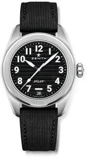 Zenith Pilot 03.4000.3620/21.I001 Stainless steel Black