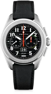 Zenith Pilot 03.4000.3652/21.I001 Stainless steel Black