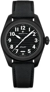 Zenith Pilot 49.4000.3620/21.I001 Ceramic Black