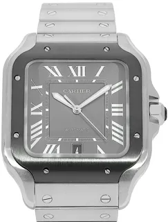 Cartier Santos WSSA0037 Stainless steel Gray