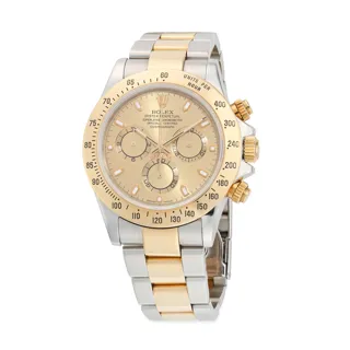 Rolex Daytona 16523 Yellow gold and Stainless steel Champagne