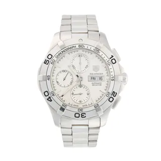 TAG Heuer Aquaracer CAF2011 Stainless steel White