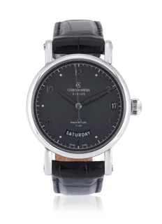 Chronoswiss Sirus CH 1923 Stainless steel Black