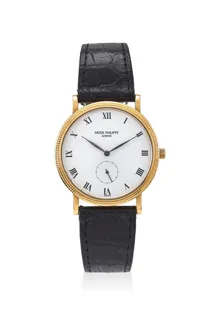 Patek Philippe Calatrava 3919 18k yellow gold White