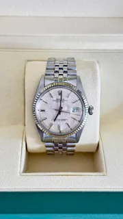 Rolex Datejust 1601 Yellow gold and Stainless steel Silver