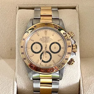 Rolex Daytona 16523 Yellow gold and Stainless steel Golden