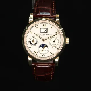 A. Lange & Söhne Langematik 310.032 39mm Rose gold Silver