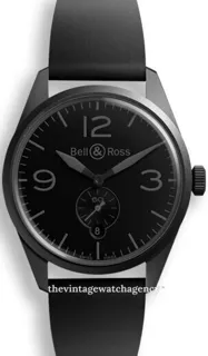 Bell & Ross BRV123-PHANTOM BRV123-PHANTOM (V744658) Stainless steel and PVD Black