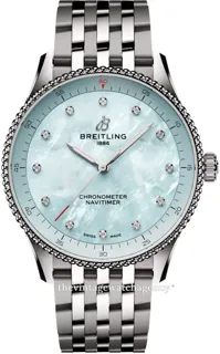 Breitling Navitimer A77320171C1A1 Stainless steel Blue