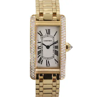 Cartier Tank Américaine 1710 18k yellow gold Silver