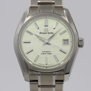 Grand Seiko Heritage Hi-Beat 36000 SBGH343G 38mm Titanium Green