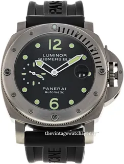 Panerai Submersible PAM 00025 Titanium Black