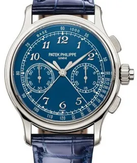 Patek Philippe Split-Seconds Chronograph 5370P 41mm Platinum Blue