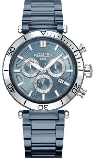 Roamer Toscana 994837 41 45 20 Stainless steel Blue