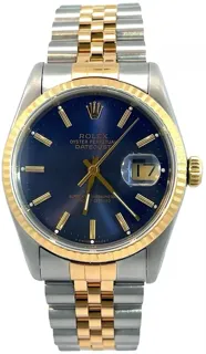 Rolex Datejust 36 16233 Stainless steel Blue