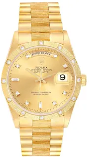 Rolex Day-Date 36 18308 Yellow gold Champagne