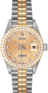 Rolex President 69139 White gold bronze