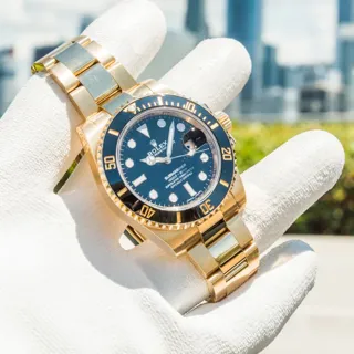 Rolex Submariner 126618LN-0002 Yellow gold Black