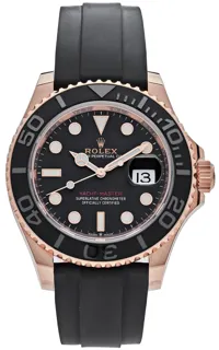 Rolex Yacht-Master 126655-0002 Everose gold Black