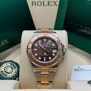 Rolex Yacht-Master 268621-0003 Oystersteel and Everose gold Brown