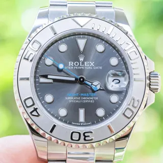 Rolex Yacht-Master 268622-0002 Platinum and Stainless steel Gray