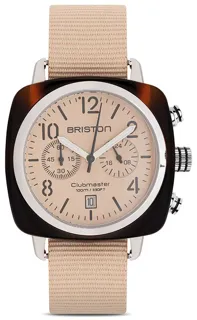 Briston Clubmaster 16298146-17 stainless steel$acetate vanilla beige