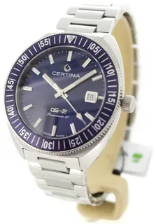 Certina DS-2 C024.607.11.041.02 41mm Stainless steel Blue