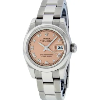 Rolex Lady-Datejust 179160 Stainless steel Salmon