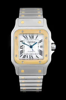 Cartier Santos Galbée 2319 18k Gold and Stainless steel Silver