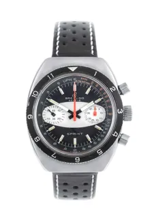 Breitling Sprint 2214 Stainless steel Black and Silver