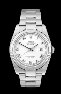 Rolex Datejust 36 116234 Stainless steel White