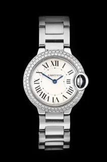 Cartier Ballon Bleu 3009 Stainless steel Silver