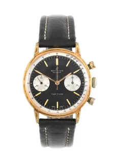 Breitling Top Time 2003 Gold-plated Black and Silver