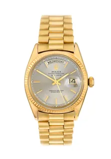 Rolex Day-Date 36 1803 Yellow gold Gray