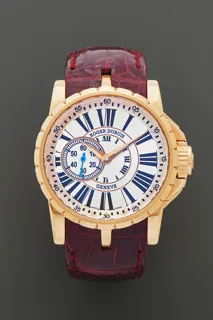 Roger Dubuis Excalibur 18k rose gold Silver