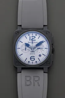 Bell & Ross Aviation BR03-94 42mm Stainless steel Gray