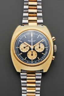 Breitling Stainless steel and Gold-plated Black