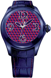 Corum Bubble 082.413.98/0210 VA02 Stainless steel Purple