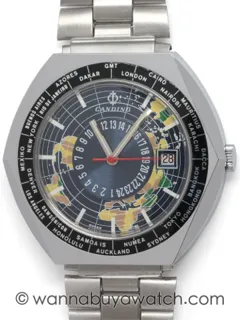 Candino World Time Globetrotter BF 202 301766 41mm Blue