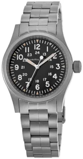 Hamilton Khaki Field H69439131 Stainless steel Black