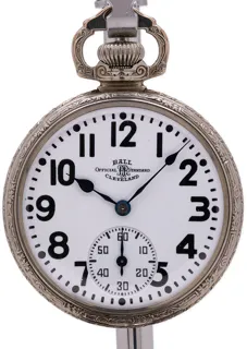 Hamilton Official Railroad Standard White gold