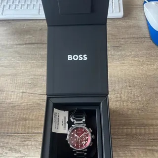 Hugo Boss 1514000 44mm Stainless steel Burgundy