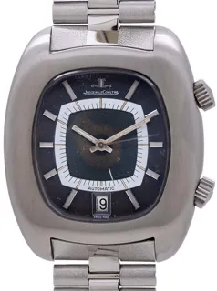 Jaeger-LeCoultre Memovox Alarm E872 Stainless steel Blue