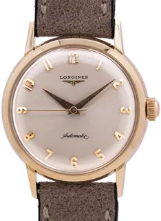 Longines Automatic 33mm 14K YG Silver