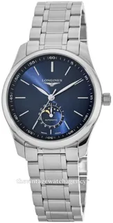 Longines Master Collection L29094926 Brushed/polished steel Blue